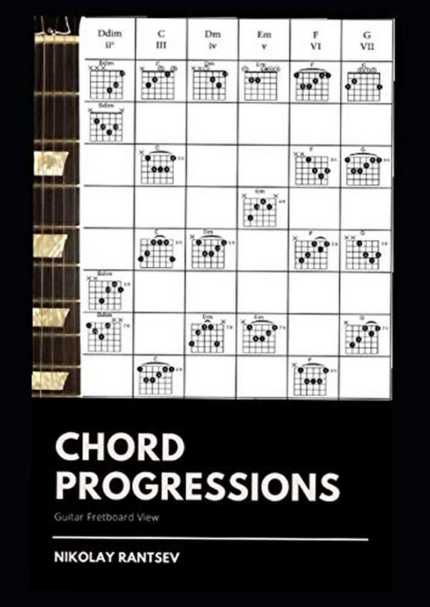 Chord Progressions: Guitar Fretboard View the New