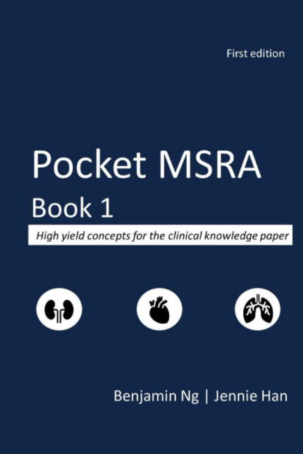 Pocket MSRA: High-Yield Concepts for the Clinical Knowledge Paper (Book 1) the New