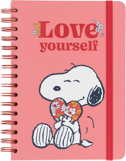 Love Yourself Snoopy A5 Notebook | Bullet Journal | Notebooks A5 | Notepads A5 | A5 Notepad | Lined Journal | A5 Lined Notebook | Sketchbook A5 | Snoopy Gifts the New